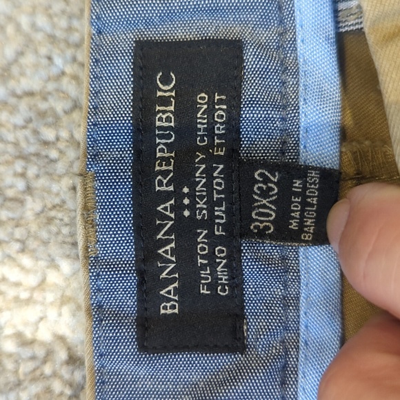 Banana Republic Fulton Skinny Chino  30 x 32 - Picture 3 of 6